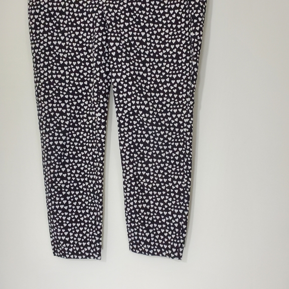 Mercantile Black/White Heart Winnie Pants, Size 14 - Picture 9 of 14